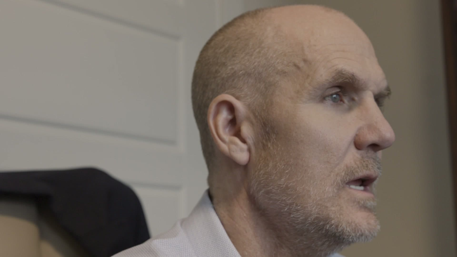 Brian Livingston during his interview